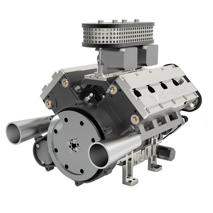 V8 Four-Stroke V-Shaped Eight-Cylinder Water-cooled Electric Gasoline Internal Combustion Engine Model
