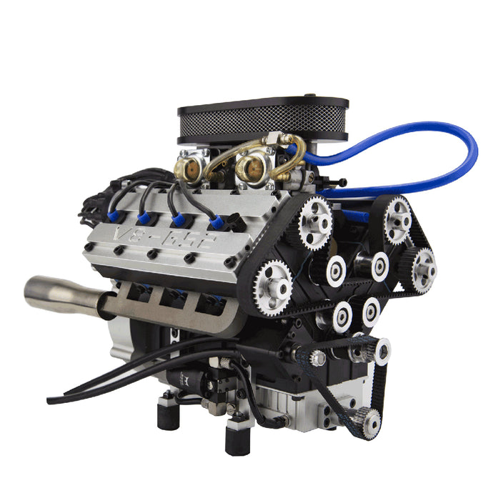 V8 Four-Stroke V-Shaped Eight-Cylinder Water-cooled Electric Gasoline Internal Combustion Engine Model