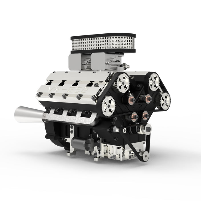 V8 Four-Stroke V-Shaped Eight-Cylinder Water-cooled Electric Gasoline Internal Combustion Engine Model