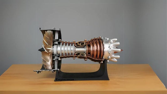 Legacy Of Remarkable Innovation In Trent 900 Aircraft Engine Model Kit