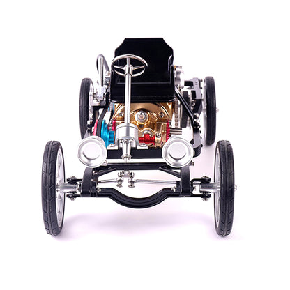 Teching Assembled Classic Car Replica – Premium DIY Mechanical Model with Intricate Design and Durable Construction