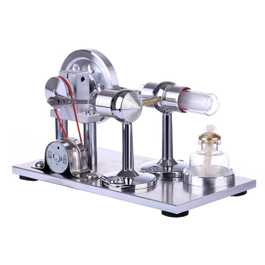 Hot Air Stirling Engine Colorful LED Educational Toy