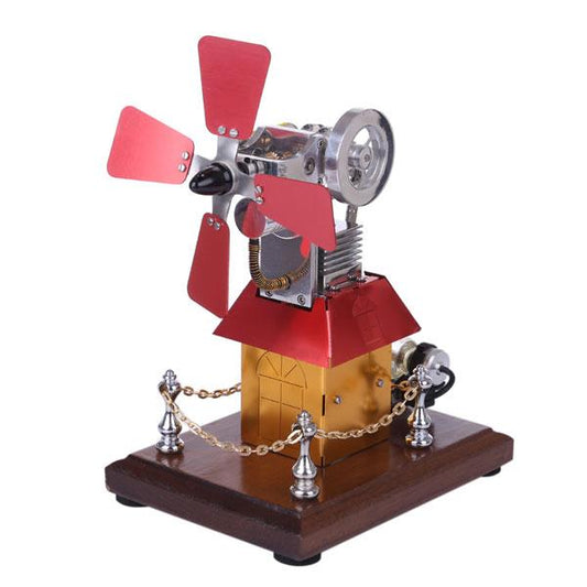 Stirling Engine Kit Windmill External Combustion Engine Model Toy