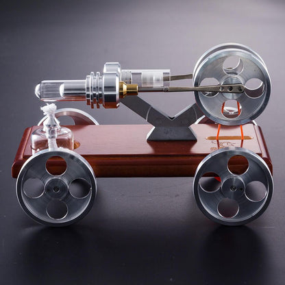 Stirling Engine Car Model DIY  Vehicle Kit Toy