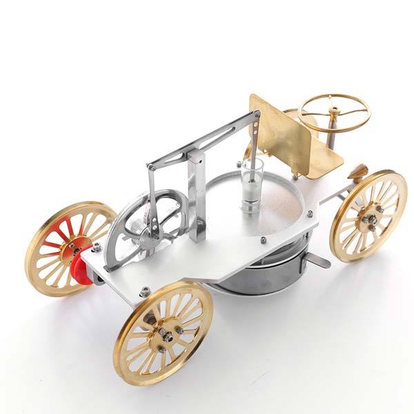 Low Temperature Difference Stirling Engine Car Model Toy