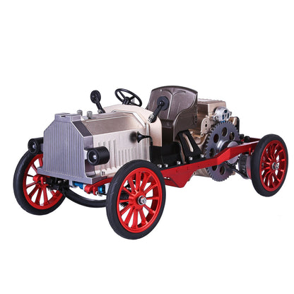 Classic Car Engine Assembly Kit - Metal Mechanical Model Collection