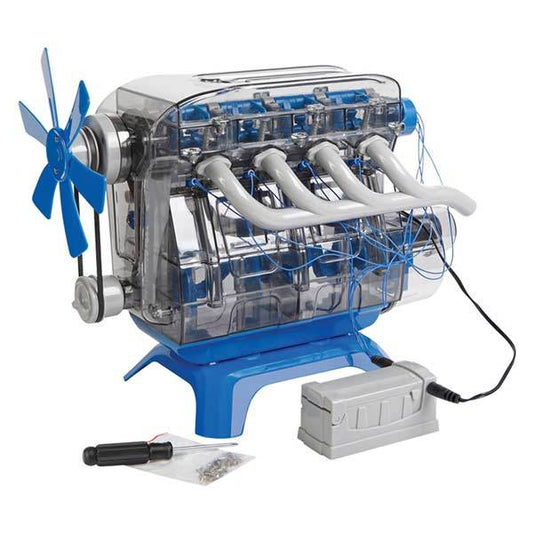 V4 Engine Model Kit - Build Your Own V4 Engine - Science Experiment STEM Toy