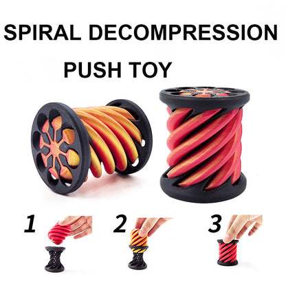 High-Quality Spiral Decompression Toy: Direct from the Original Manufacturer(Pack of 10)