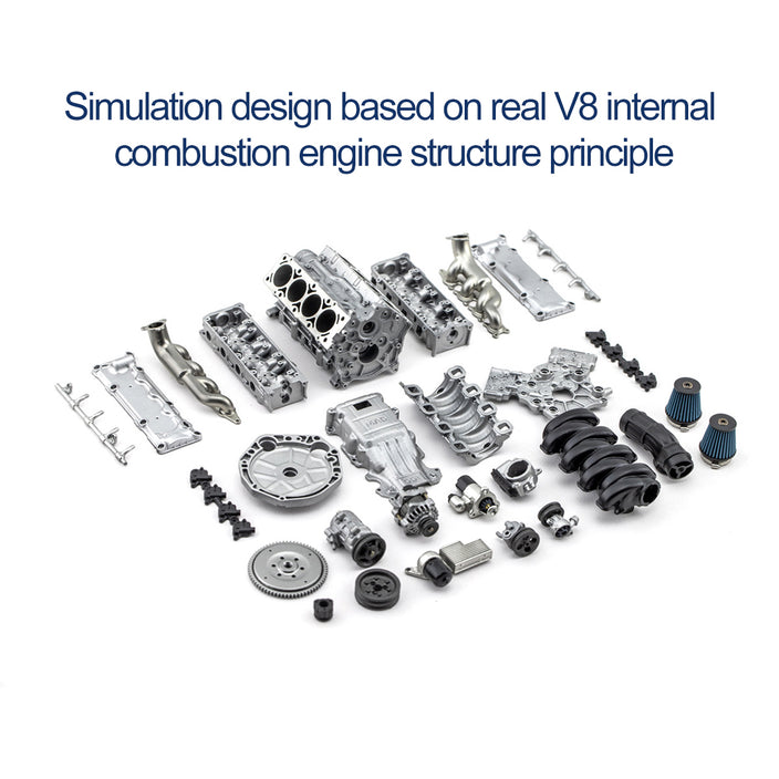 V8 Engine Model Kit that Works - Build Your Own V8 Engine