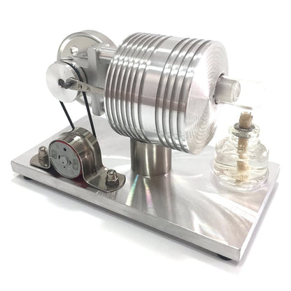 Stirling Engine with Generator External Combustion Engine Model Science Education Toy