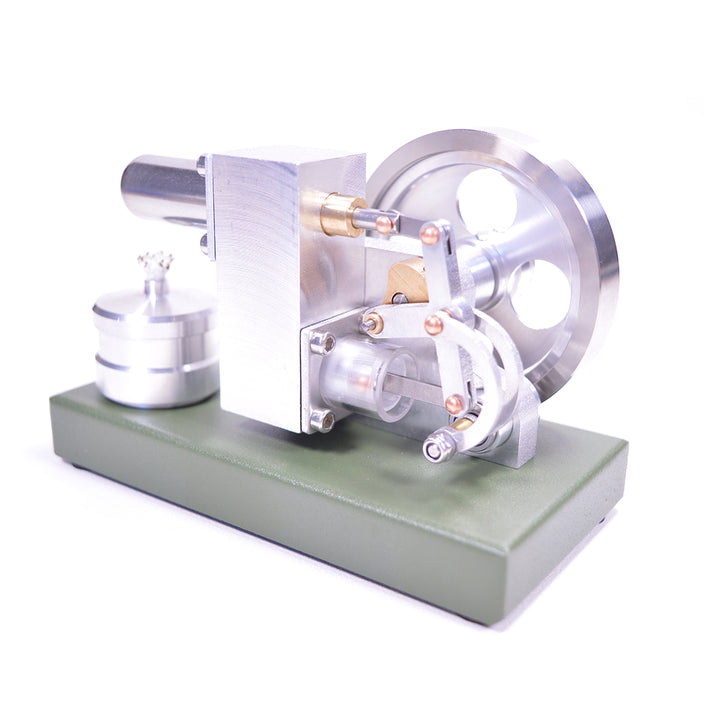 Mini α-type Hot Air Stirling Engine Model Toy