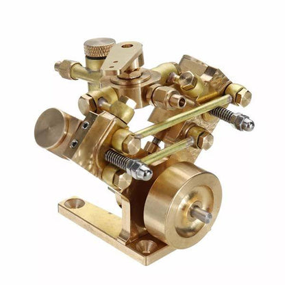 Mini Steam Engine Kit 2 Cylinder Marine Steam Engine Gift Collection