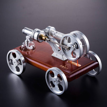 Stirling Engine Car Model DIY  Vehicle Kit Toy