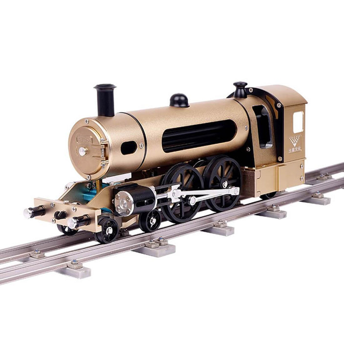 Steam Locomotive Train Assembly Engine Full Metal  Kit Gift Collection