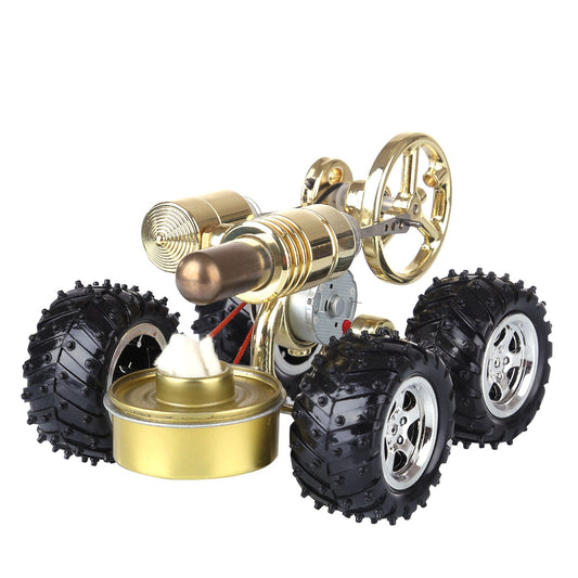 Hot Air Stirling Engine Car Engine Model Science Educational Toy