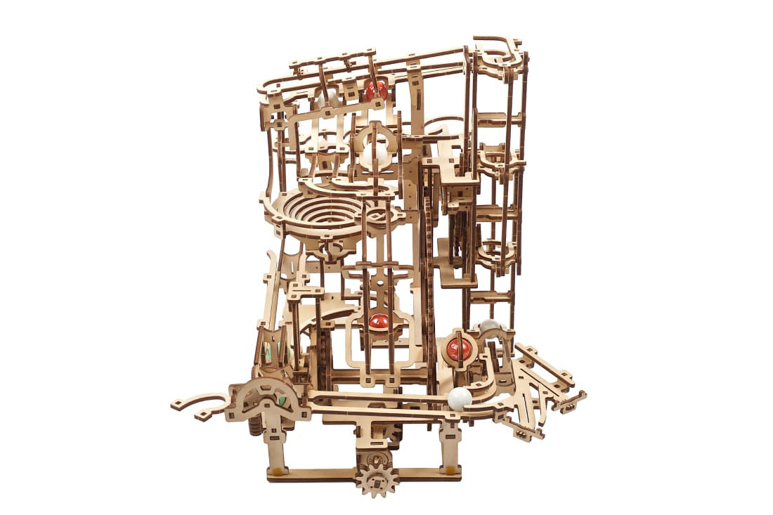 Ugears - Marble Run Stepped Hoist model kit