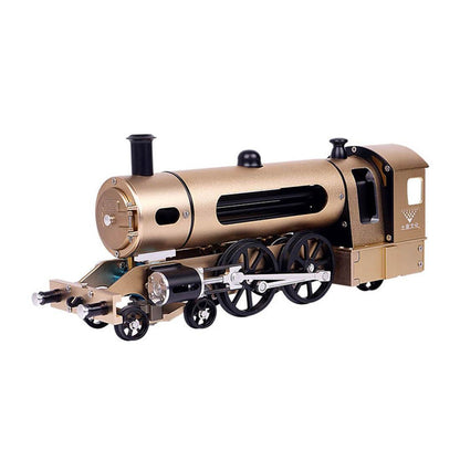 Steam Locomotive Train Assembly Engine Full Metal  Kit Gift Collection