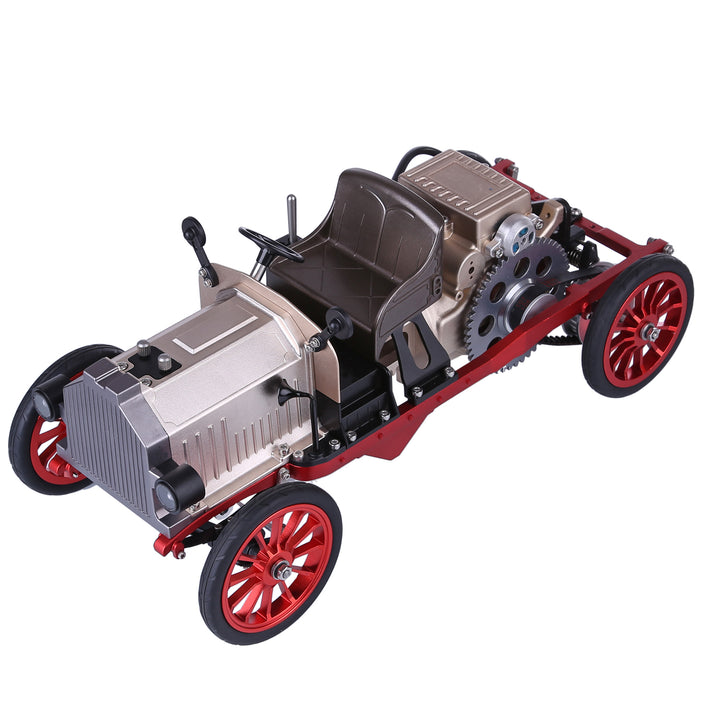 Classic Car Engine Assembly Kit - Metal Mechanical Model Collection