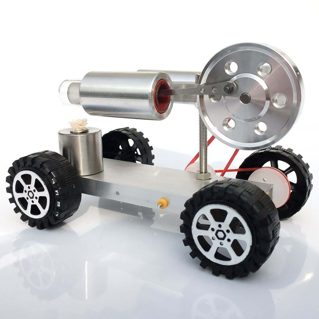 Stirling Engine Model Car Science Education Kid Gift Collection