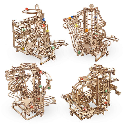 Ugear - Marble Run model kit 4 in 1 Set