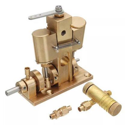 Mini Steam Engine Twin Cylinder Steam Engine Model Toy Gifts