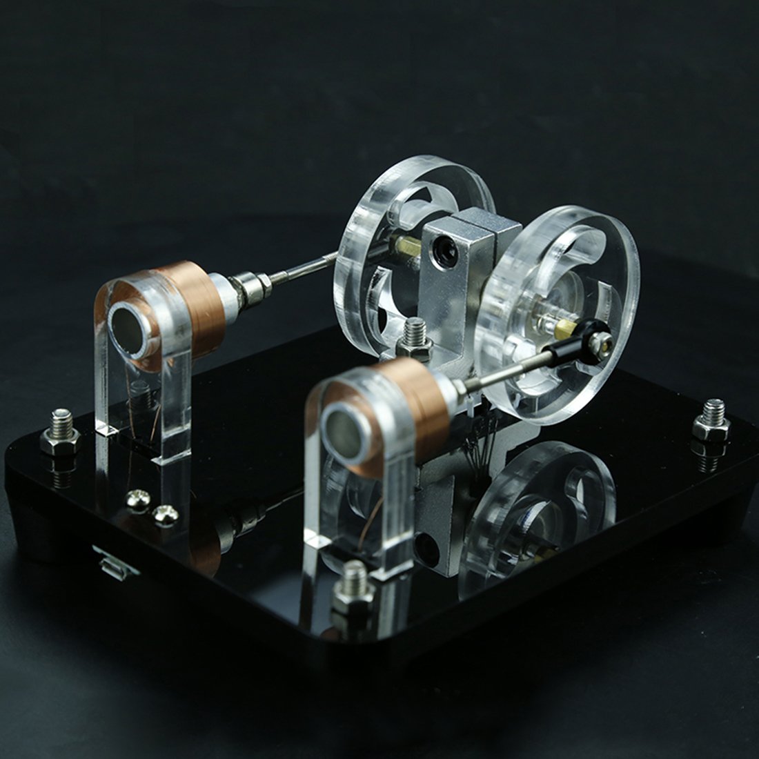 Dual-coil Brushless Motor Hall Electric Machine Physical Experiment Engine Model