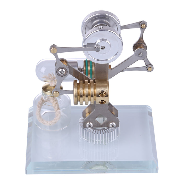 Miniature Balance Stirling Engine Model Science Education Toy