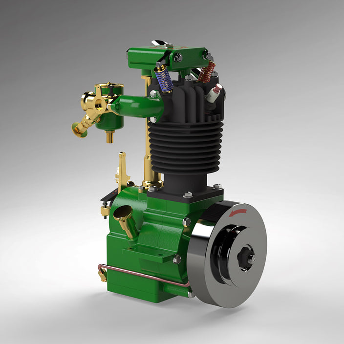 Vertical Single Cylinder 4 Stroke Air Cooled Gasoline Engine IC Engine