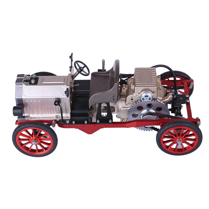 Classic Car Engine Assembly Kit - Metal Mechanical Model Collection