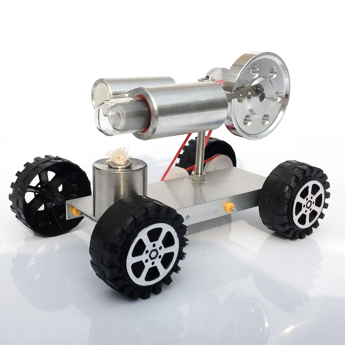 Stirling Engine Model Car Science Education Kid Gift Collection