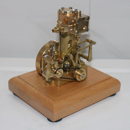 M31 Mini Retro Vertical Single-cylinder Reciprocating Double-acting Steam Engine Model Toys