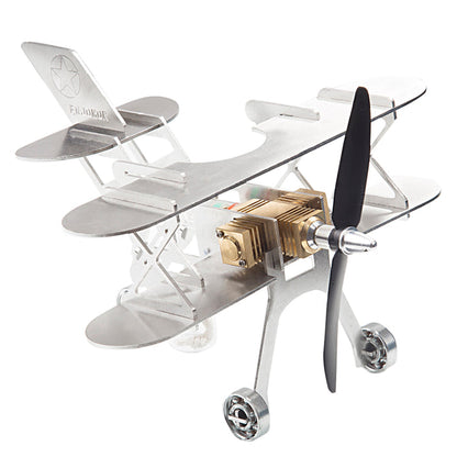 Metal Stirling Airplane Model Set Science Education Toy Boutique Decoration