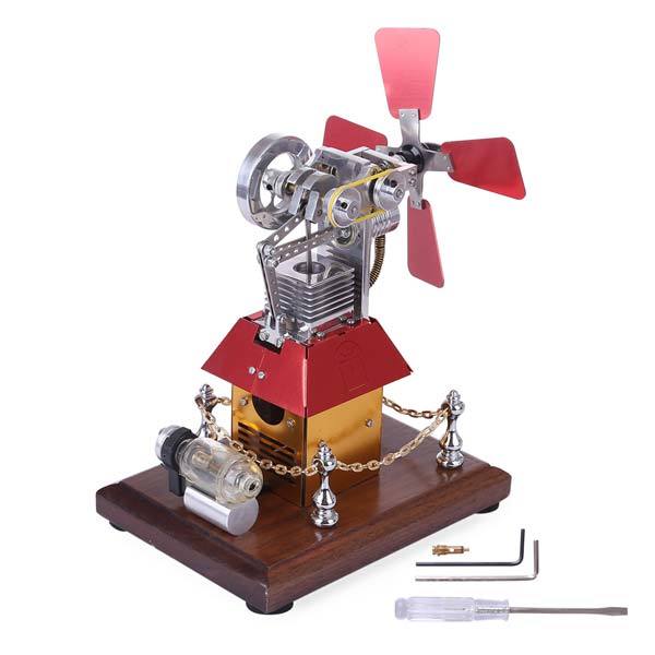 Stirling Engine Kit Windmill External Combustion Engine Model Toy