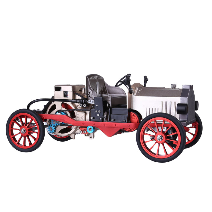 Classic Car Engine Assembly Kit - Metal Mechanical Model Collection