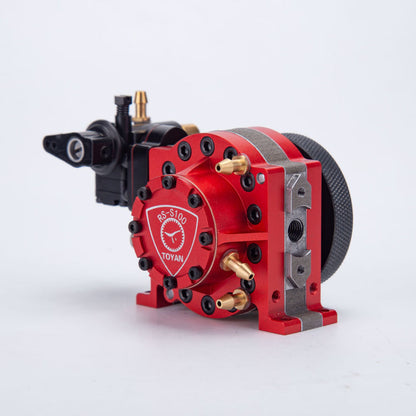 Single Rotor Wankel Rotary Engine Model Water-cooled