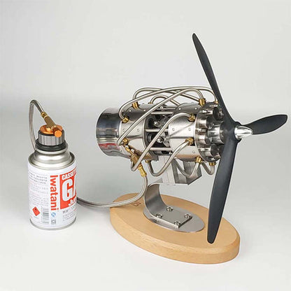 16 Cylinder Stirling Engine Model Educational Toys