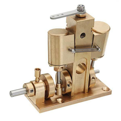 Mini Steam Engine Twin Cylinder Steam Engine Model Toy Gifts