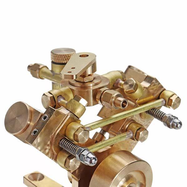 Mini Steam Engine Kit 2 Cylinder Marine Steam Engine Gift Collection