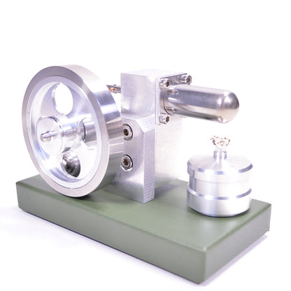 Mini α-type Hot Air Stirling Engine Model Toy