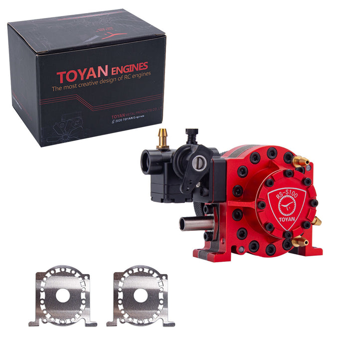 Single Rotor Wankel Rotary Engine Model Water-cooled