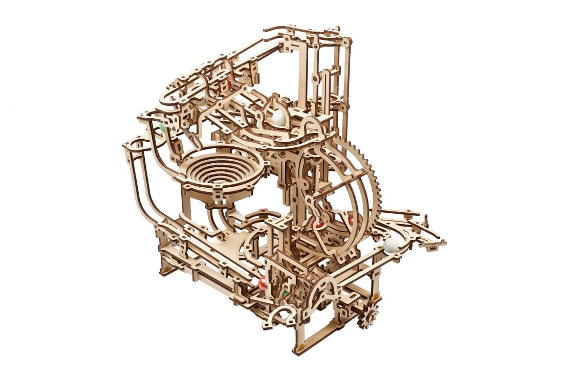 Ugears - Marble Run Stepped Hoist model kit