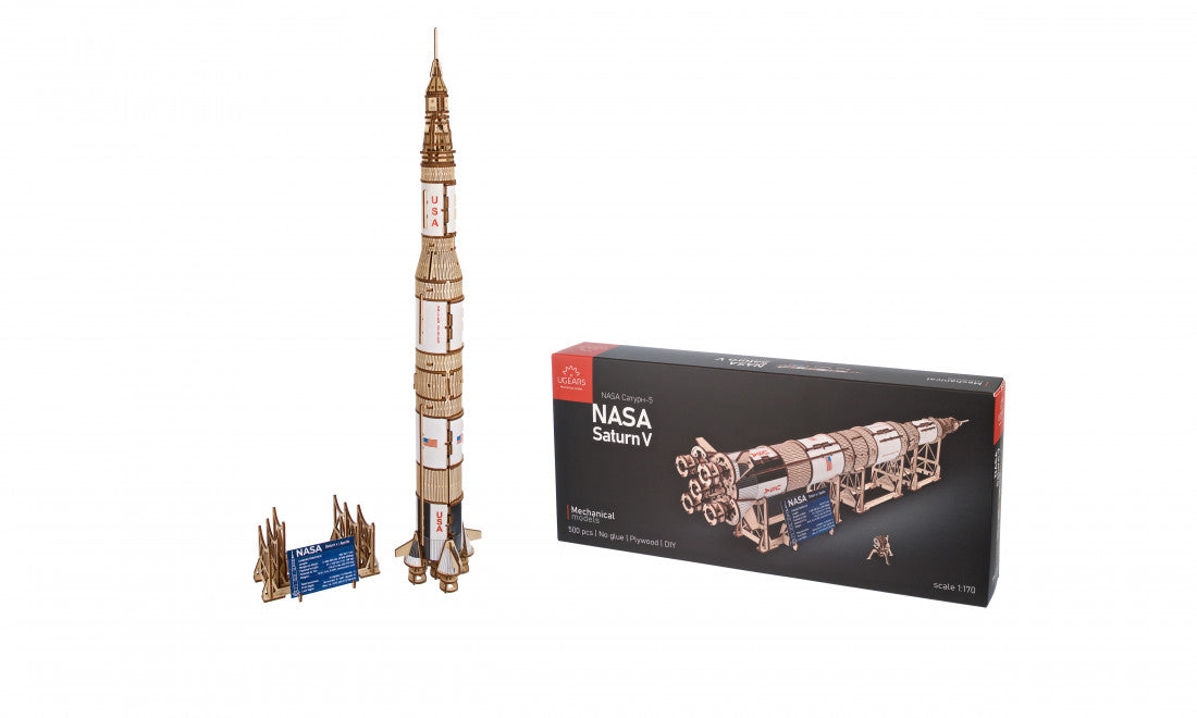 Ugears - NASA Saturn V model kit