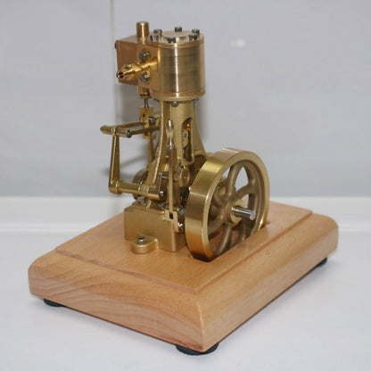 M31B 1.85CC Mini Retro Vertical Single-cylinder Reciprocating Double-acting Steam Engine Model Toys