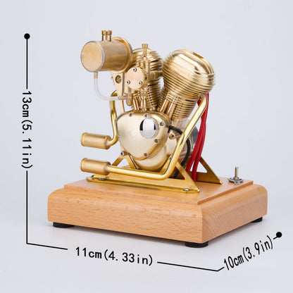 R28 Mini  Engine Motorcycle Gasoline IC Engine Model Toy