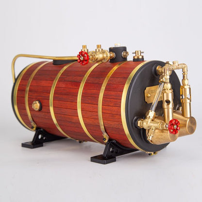 1000mL Horizontal Steam Boiler for Model Ship Steam Engine Toy - Mech Artisans