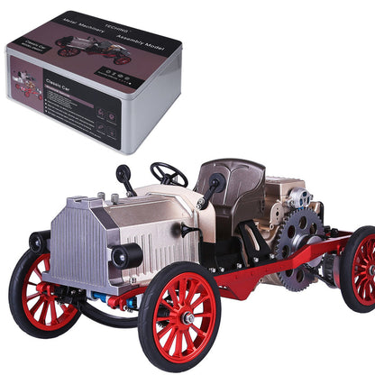 Classic Car Engine Assembly Kit - Metal Mechanical Model Collection