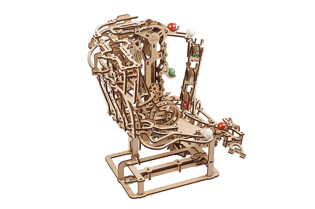 Ugears - Marble Run Chain Hoist model kit