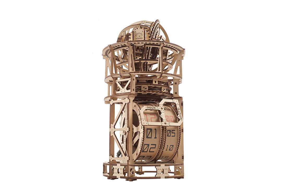 Ugears - Sky Watcher Tourbillon Table Clock mechanical model kit