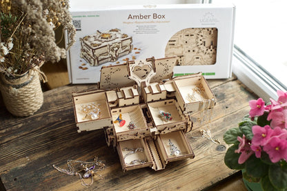 Ugears - The Amber Box mechanical model kit