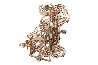 Ugears - Marble Run Chain Hoist model kit